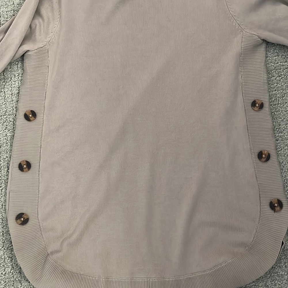 Lety & Me December Button Detail Sweater - Picture 6 of 6